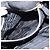 Borsa a Mano PRADA Nylon Pelle 2way Nero Oro Auth 199485A D'oro - vista 23