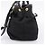 Borsa a Mano PRADA Nylon Pelle 2way Nero Oro Auth 199485A D'oro - vista 4