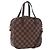 LOUIS VUITTON Damier Ebene Spontini Hand Bag SPO 2way M47500 LV Auth 198866A