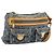 LOUIS VUITTON Monogram Denim Buggy PM Shoulder Bag Blue M95049 LV Auth 199468V
