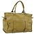 Borsa a mano BURBERRY in pelle Verde Oro Auth bs37013 D'oro