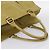Borsa a mano BURBERRY in pelle Verde Oro Auth bs37013 D'oro - vista 7