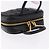 Pouch Miu Miu Beau in pelle nera e oro Auth 202103M Nero D'oro - vista 6