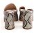 Mules Free Lance in pelle beige - vista 2