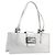 Borsa a mano FENDI Mamma Baguette in pelle argento Auth 199212SAV