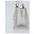Borsa a mano FENDI Mamma Baguette in pelle argento Auth 199212SAV - vista 3