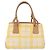 Borsa a mano BURBERRY Canvas Yellow Beige Auth 202250A Giallo - vista 13