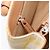 Borsa a mano BURBERRY Canvas Yellow Beige Auth 202250A Giallo - vista 24