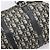 Borsa Boston Christian Dior Trotter Canvas Navy Silver Auth 199424 Argento Blu navy - vista 14