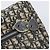 Borsa Boston Christian Dior Trotter Canvas Navy Silver Auth 199424 Argento Blu navy - vista 15