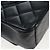 Borsa a tracolla con catena CHANEL Matelasse 34 Double Flap in pelle d'agnello Auth yk20879SAM Nero - vista 17