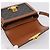 Céline Borsa a spalla CELINE Triomphe PVC Pelle Marrone Tono Oro Auth 199806SM - vista 18
