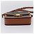 Céline Borsa a spalla CELINE Triomphe PVC Pelle Marrone Tono Oro Auth 199806SM - vista 5