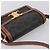 Céline Borsa a spalla CELINE Triomphe PVC Pelle Marrone Tono Oro Auth 199806SM - vista 6