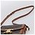 Céline Borsa a spalla CELINE Triomphe PVC Pelle Marrone Tono Oro Auth 199806SM - vista 8