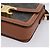 Céline Borsa a spalla CELINE Triomphe PVC Pelle Marrone Tono Oro Auth 199806SM - vista 9