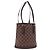 Borsa a tracolla LOUIS VUITTON Damier Ebene Marais N42240 LV Auth hk4107
