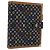 LOUIS VUITTON Monogram Multicolor Agenda GM Cover Black R20893 LV Auth 202101V