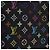 LOUIS VUITTON Monogram Multicolor Agenda GM Cover Black R20893 LV Auth 202101V - vista 2