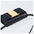 Borsa a tracolla Salvatore Ferragamo Vala Canvas Navy Gold Auth 195283 D'oro Blu navy - vista 6