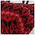 FENDI Tote Bag Wolle Rot Silber Auth 199467A - Ansicht 14