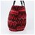 FENDI Tote Bag Wolle Rot Silber Auth 199467A - Ansicht 3