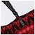 FENDI Tote Bag Wolle Rot Silber Auth 199467A - Ansicht 9
