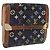 LOUIS VUITTON Multicolor Porte Monnaie Billets Cartes Credit M92984 Auth 200093 Nero