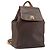 Edge Céline Zaino CELINE Macadam Canvas PVC Leather Brown Gold Auth 197605 Marrone D'oro