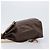 Edge Céline Zaino CELINE Macadam Canvas PVC Leather Brown Gold Auth 197605 Marrone D'oro - vista 4