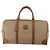 Céline CELINE Macadam Canvas Boston Bag PVC Beige Gold Auth 197611 Golden - view 13