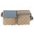 Borsello da vita GUCCI GG Canvas Sherry Line Outlet Beige Silver 162962 Auth 200345A Argento - vista 2