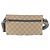 Borsello da vita GUCCI GG Canvas Sherry Line Outlet Beige Silver 162962 Auth 200345A Argento - vista 3