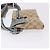 Borsello da vita GUCCI GG Canvas Sherry Line Outlet Beige Silver 162962 Auth 200345A Argento - vista 5