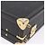 Baule Christian Dior in tela a nido d'ape PVC Nero Oro Auth 197631A - vista 13