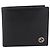Cartera compacta bifold GUCCI Interlocking G de cuero negro 115219 Auth am12557V Dorado - vista 13