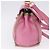 SAINT LAURENT Borsa a mano Muse Two Leather 2way Pink Gold 289278 Auth 197816A Rosa D'oro - vista 4