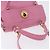 SAINT LAURENT Borsa a mano Muse Two Leather 2way Pink Gold 289278 Auth 197816A Rosa D'oro - vista 6