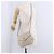 Céline Borsa a tracolla CELINE in pelle beige tono oro Auth 202258A - vista 25