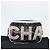 Borsa a tracolla CHANEL COCO Mark Camelia PVC Pelle Nero Bianco CC Auth 200139SAM - vista 12