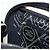 Borsa a tracolla CHANEL COCO Mark Camelia PVC Pelle Nero Bianco CC Auth 200139SAM - vista 22