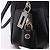PRADA Hand Bag Nylon Black Silver Auth 199441V Silvery - view 19