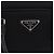 PRADA Hand Bag Nylon Black Silver Auth 199441V Silvery - view 20