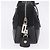 PRADA Hand Bag Nylon Black Silver Auth 199441V Silvery - view 4