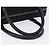PRADA Hand Bag Nylon Black Silver Auth 199441V Silvery - view 7