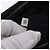 PRADA Hand Bag Nylon Black Silver Auth 199441V Silvery - view 9