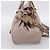 Sac à main Miu Miu Vitellolux en cuir 2way Gris Or Auth 202277M Marron Doré - vue 3