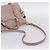 Sac à main Miu Miu Vitellolux en cuir 2way Gris Or Auth 202277M Marron Doré - vue 9