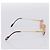 CARTIER Sonnenbrille Metal Gold Tone Auth bs36892A - Ansicht 4