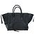 Céline Borsa a mano CELINE Luggage Phantom in pelle nera e oro Auth fm5451M Nero D'oro - vista 13